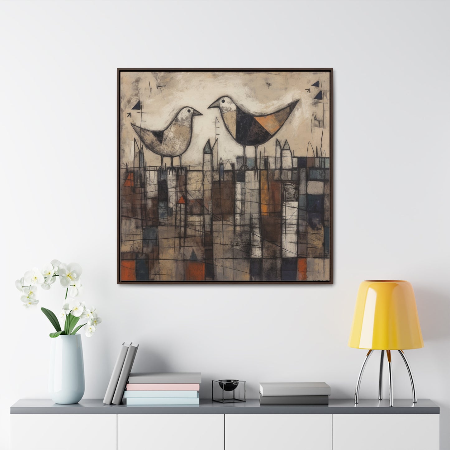 Bird 26, Gallery Canvas Wraps, Square Frame