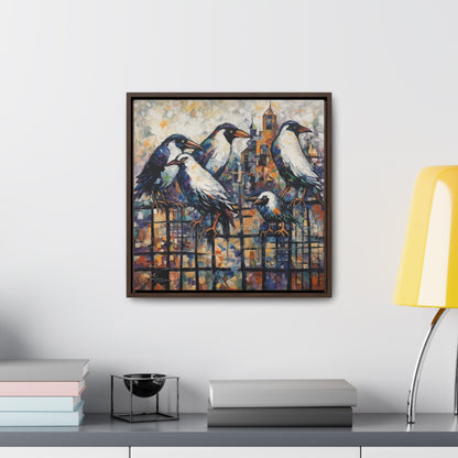 Bird 22, Gallery Canvas Wraps, Square Frame