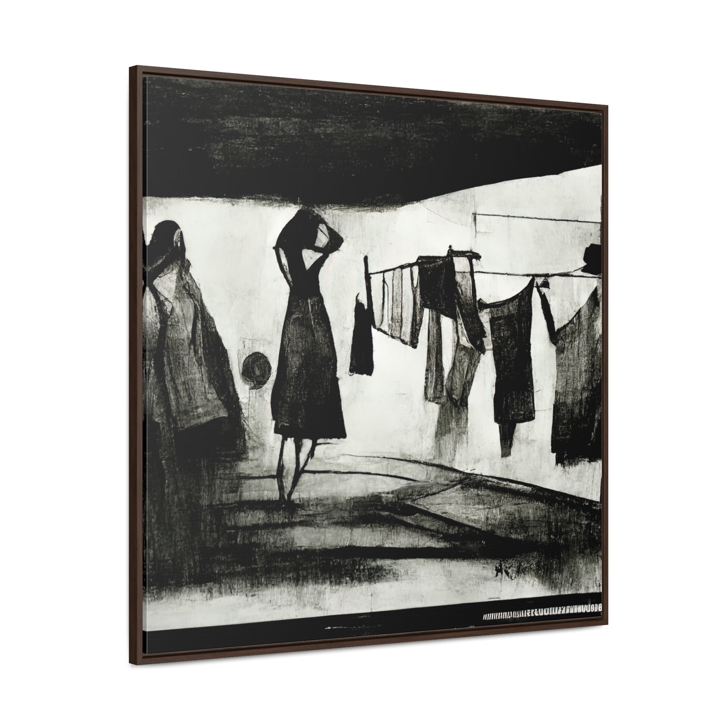 Domestic Memories 11, Valentinii, Gallery Canvas Wraps, Square Frame