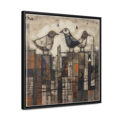 Bird 39, Gallery Canvas Wraps, Square Frame