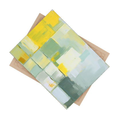 Yellow 9 , Ceramic Photo Tile