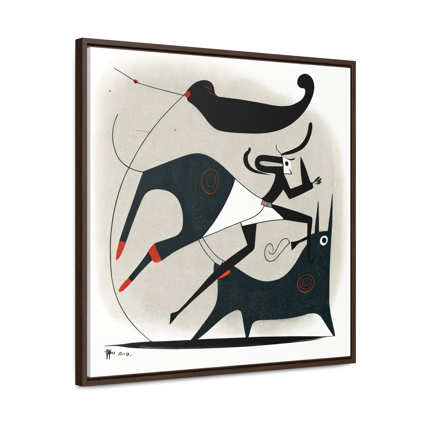 Naivia 29, Gallery Canvas Wraps, Square Frame