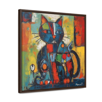 Cat 70, Gallery Canvas Wraps, Square Frame