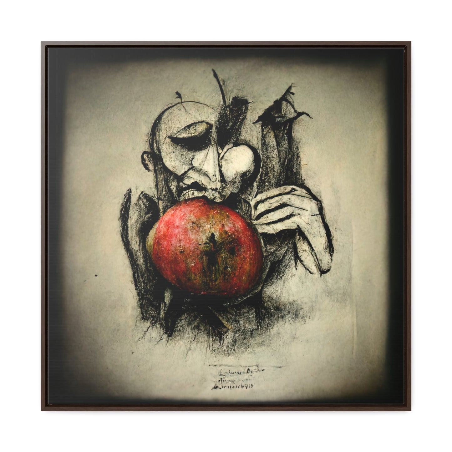 Apple 39, Valentinii, Gallery Canvas Wraps, Square Frame