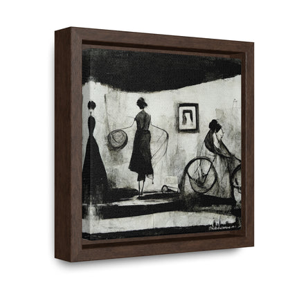 Domestic Memories 10, Valentinii, Gallery Canvas Wraps, Square Frame