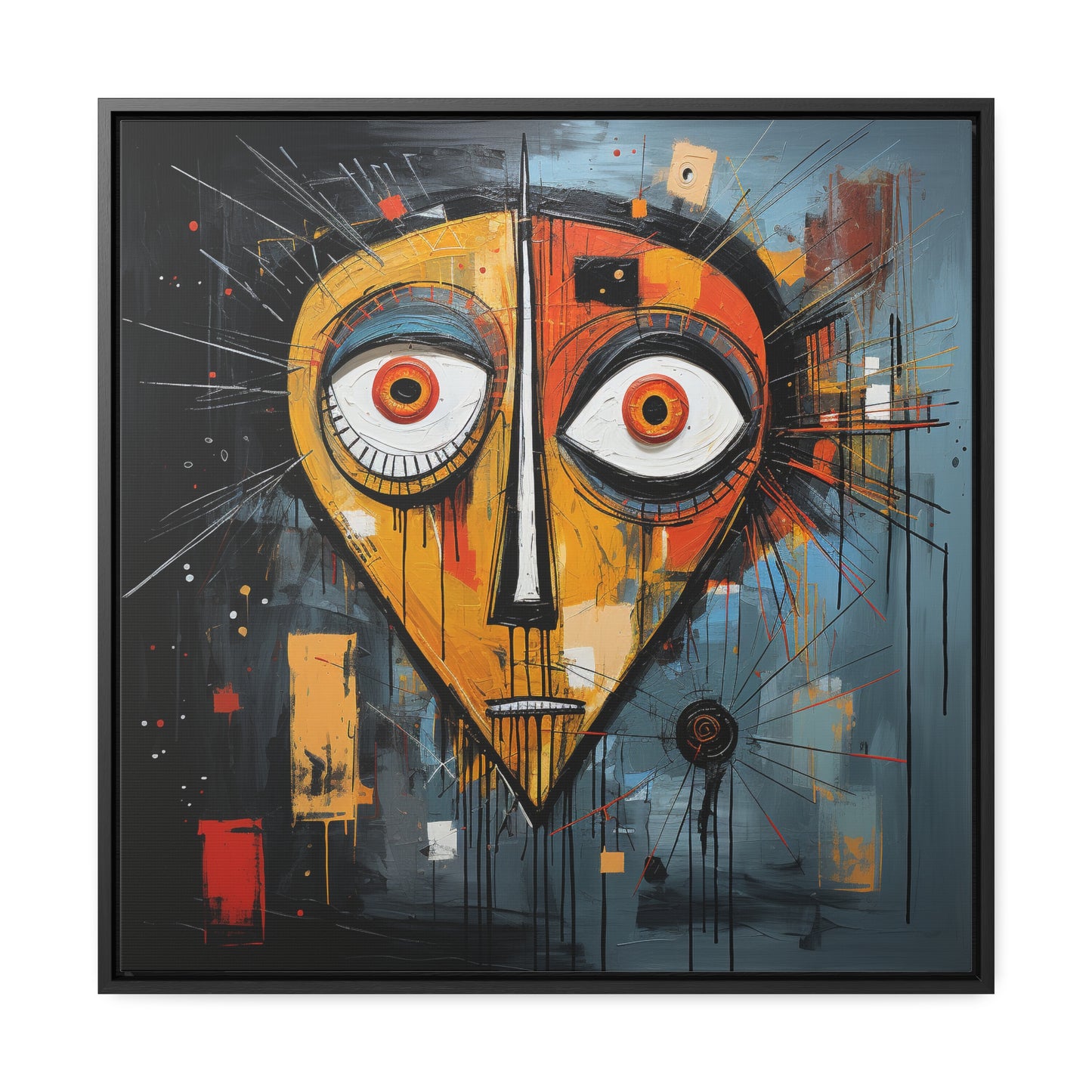 Noel, Gallery Canvas Wraps, Square Frame