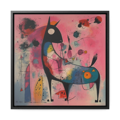 The Dreams of the Child 64, Gallery Canvas Wraps, Square Frame