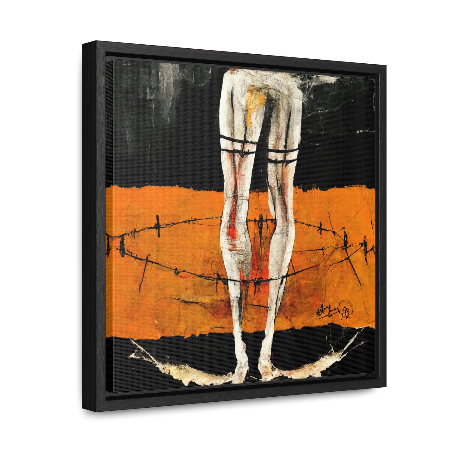 Feet and Drama 13, Valentinii, Gallery Canvas Wraps, Square Frame