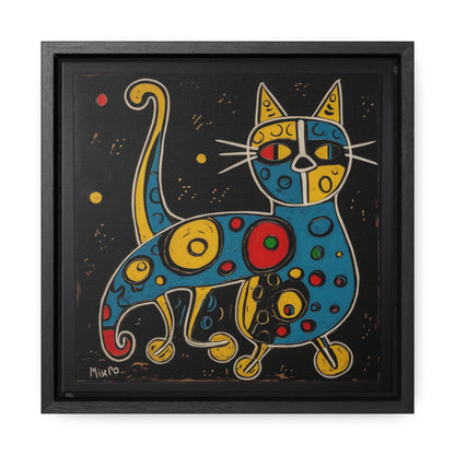 Cat 126, Gallery Canvas Wraps, Square Frame