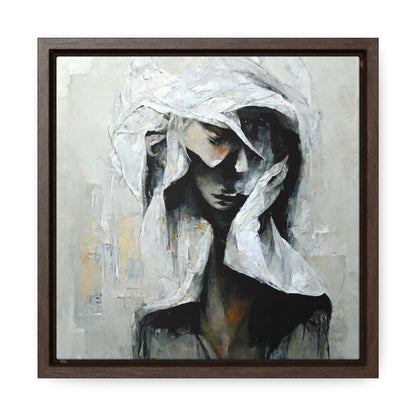 Forgotten face 3, Valentinii, Gallery Canvas Wraps, Square Frame