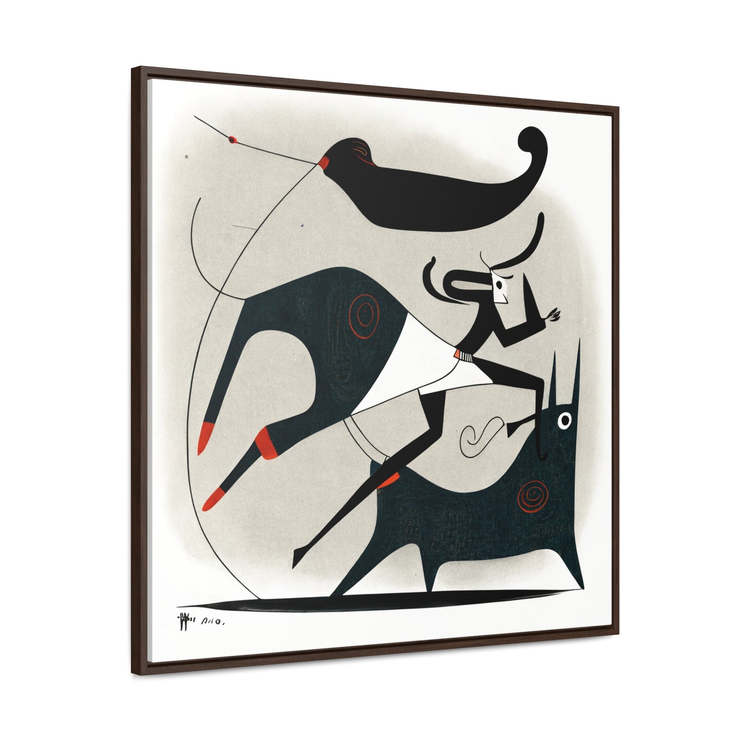 Naivia 29, Gallery Canvas Wraps, Square Frame