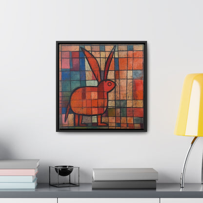 Rabbit 29, Gallery Canvas Wraps, Square Frame