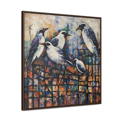 Bird 23, Gallery Canvas Wraps, Square Frame