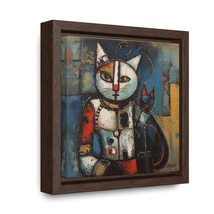 Cat 38, Gallery Canvas Wraps, Square Frame