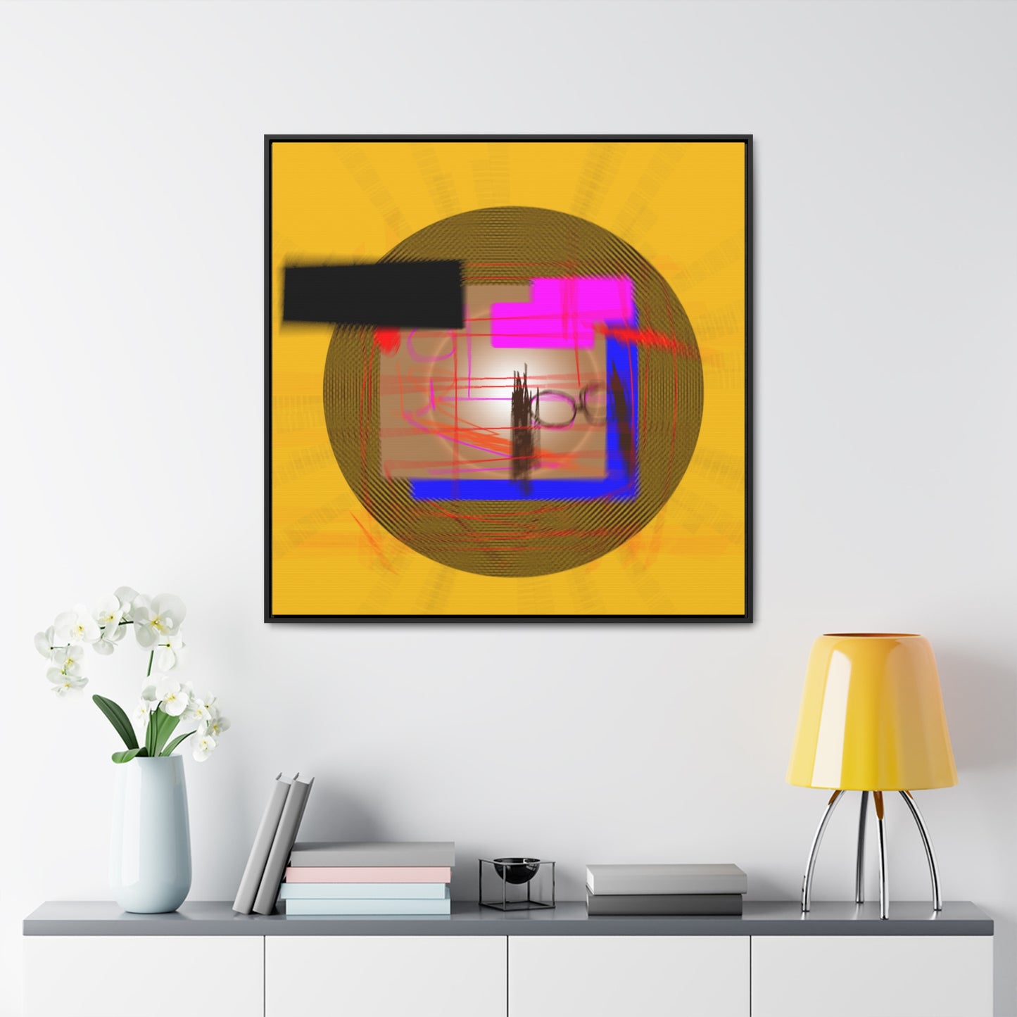 Disorder, Gallery Canvas Wraps, Square Frame