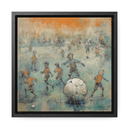 Childhood 21, Gallery Canvas Wraps, Square Frame