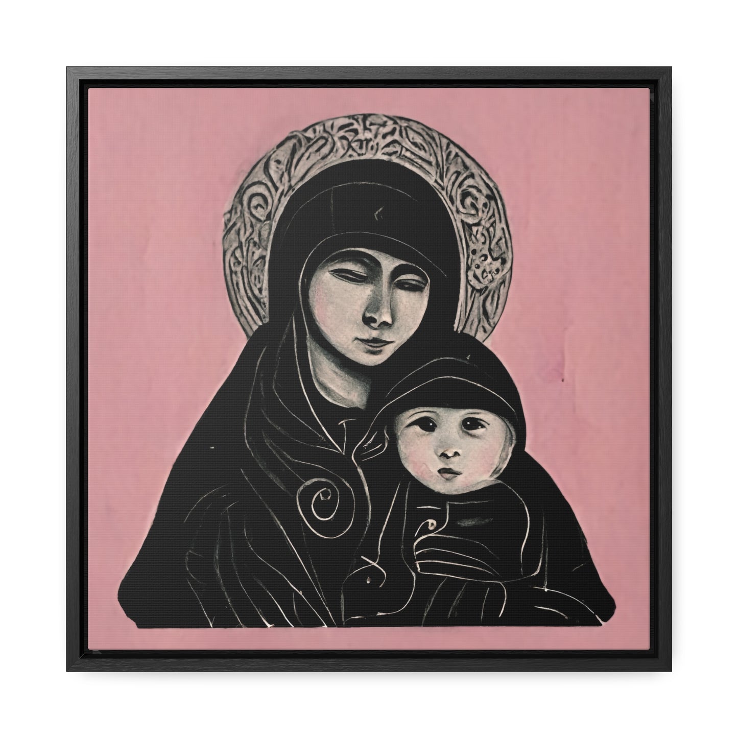 Mary 3, Valentinii, Gallery Canvas Wraps, Square Frame