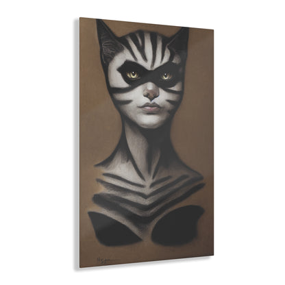 Cat Woman 38,  Acrylic Prints