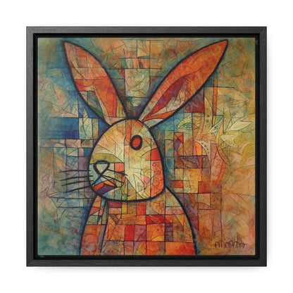 Rabbit 3, Gallery Canvas Wraps, Square Frame