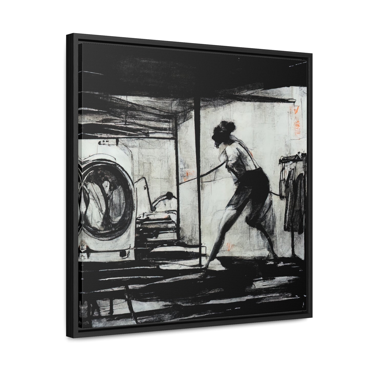 Domestic Memories 38, Valentinii, Gallery Canvas Wraps, Square Frame