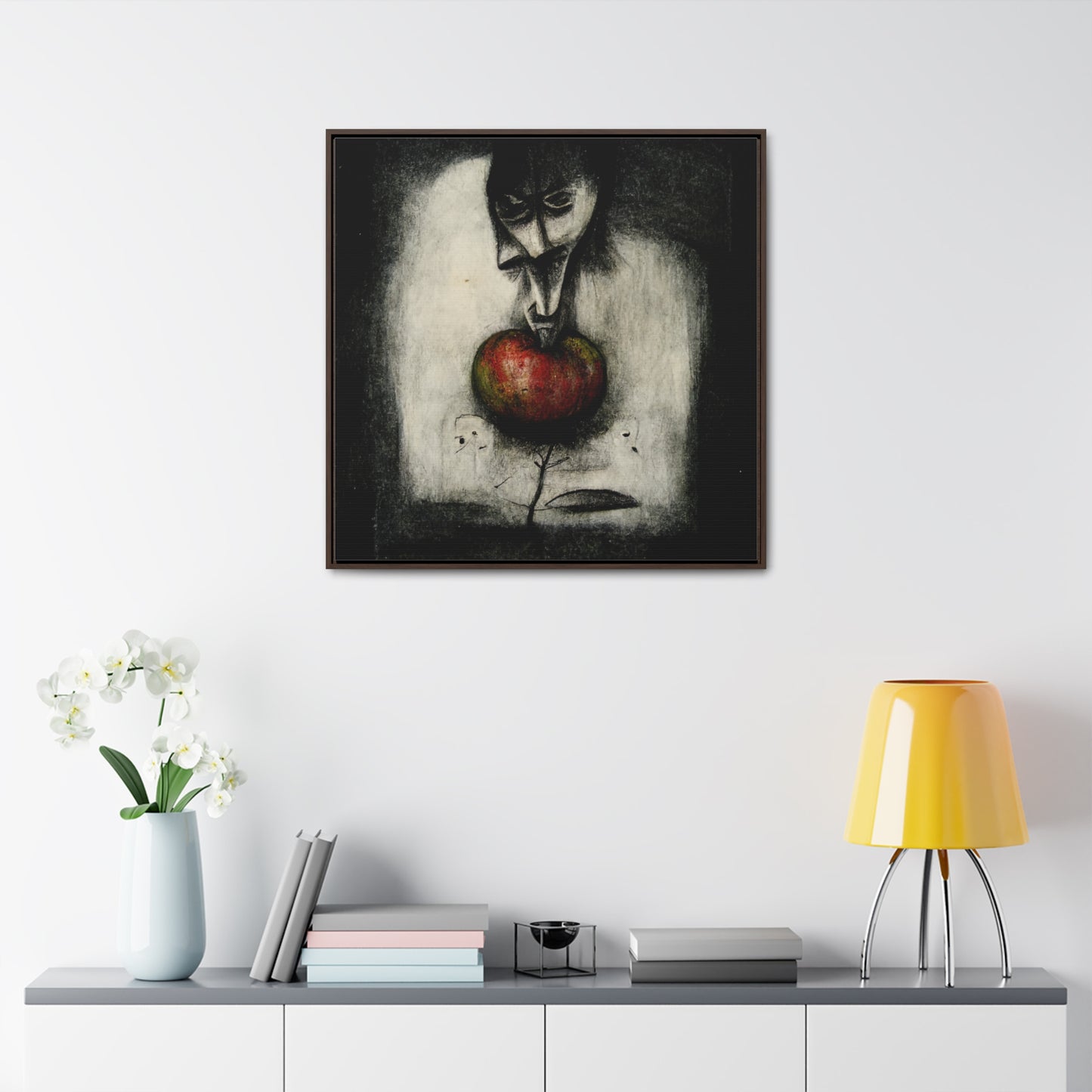 Apple 7, Valentinii, Gallery Canvas Wraps, Square Frame