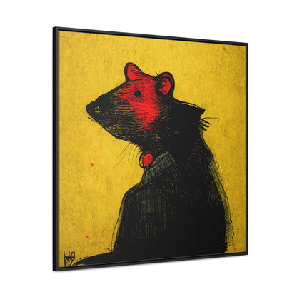 Urban Rat 3, Valentinii, Gallery Canvas Wraps, Square Frame