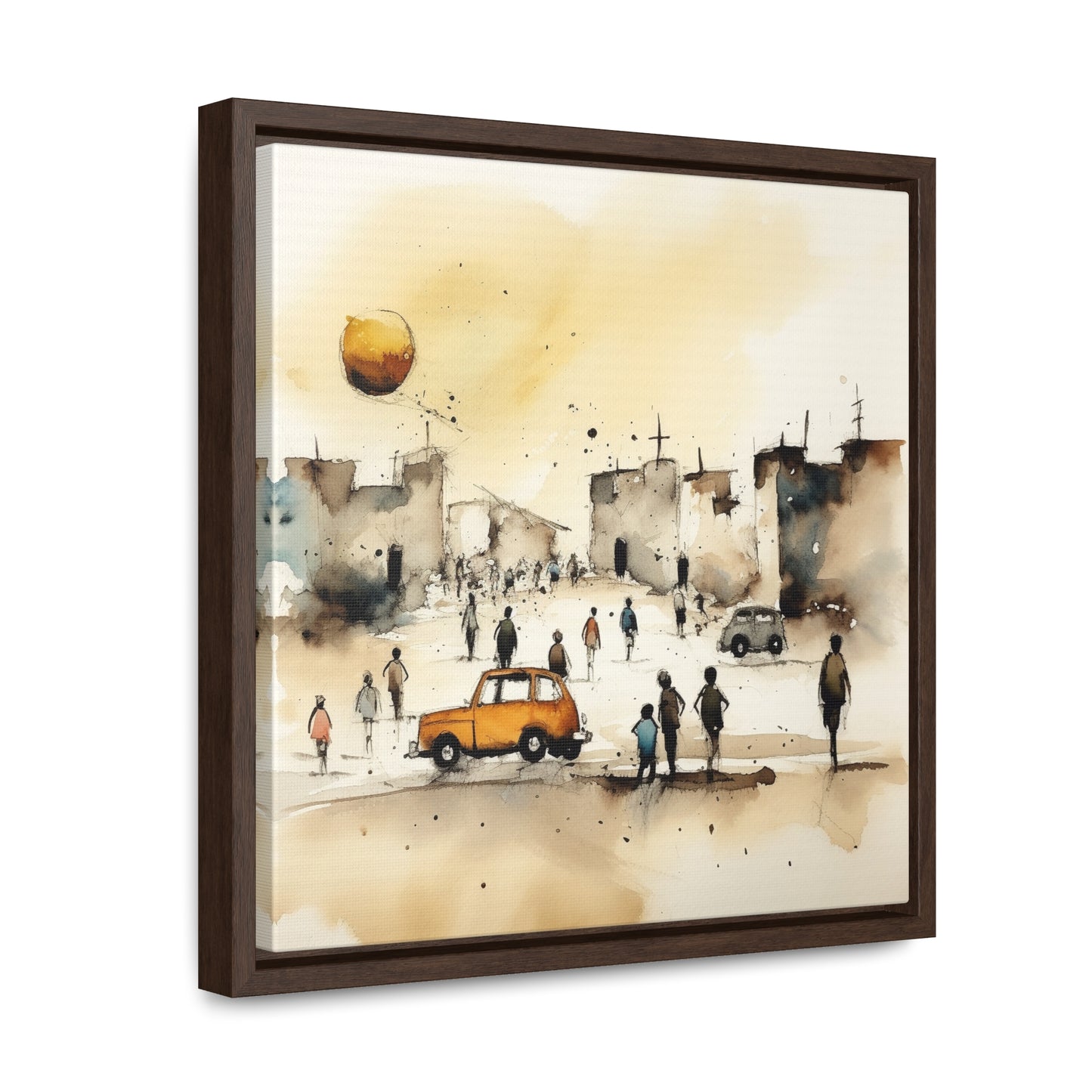 Childhood 7, Valentinii, Gallery Canvas Wraps, Square Frame