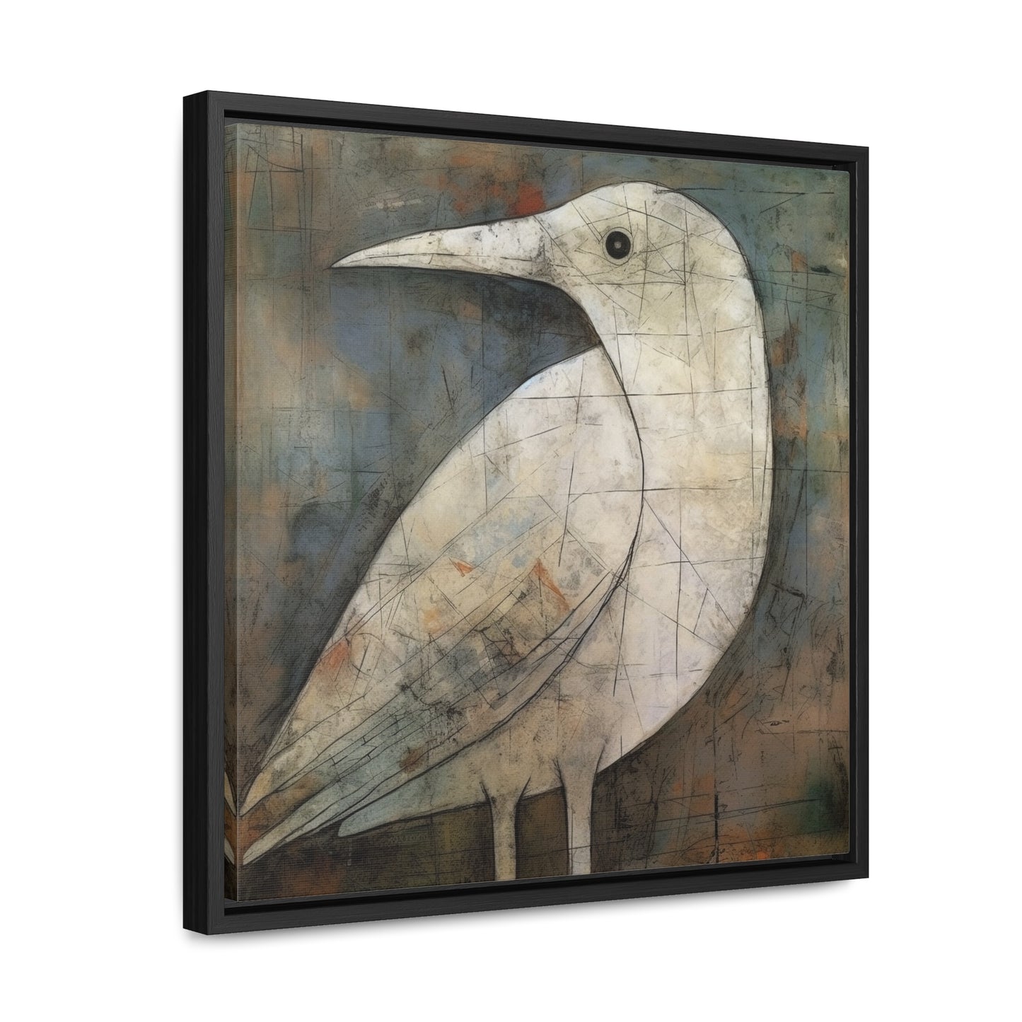 Bird 9, Gallery Canvas Wraps, Square Frame