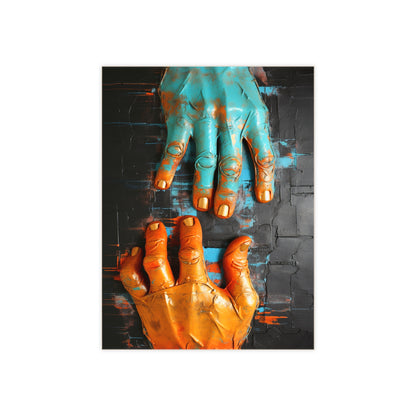 Hands 57, Ceramic Photo Tile