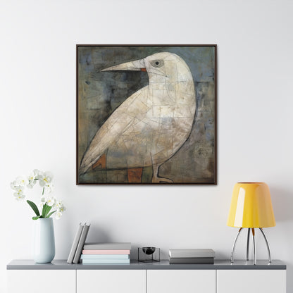 Bird 7, Gallery Canvas Wraps, Square Frame