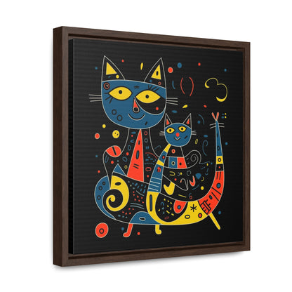 Cat 138, Gallery Canvas Wraps, Square Frame