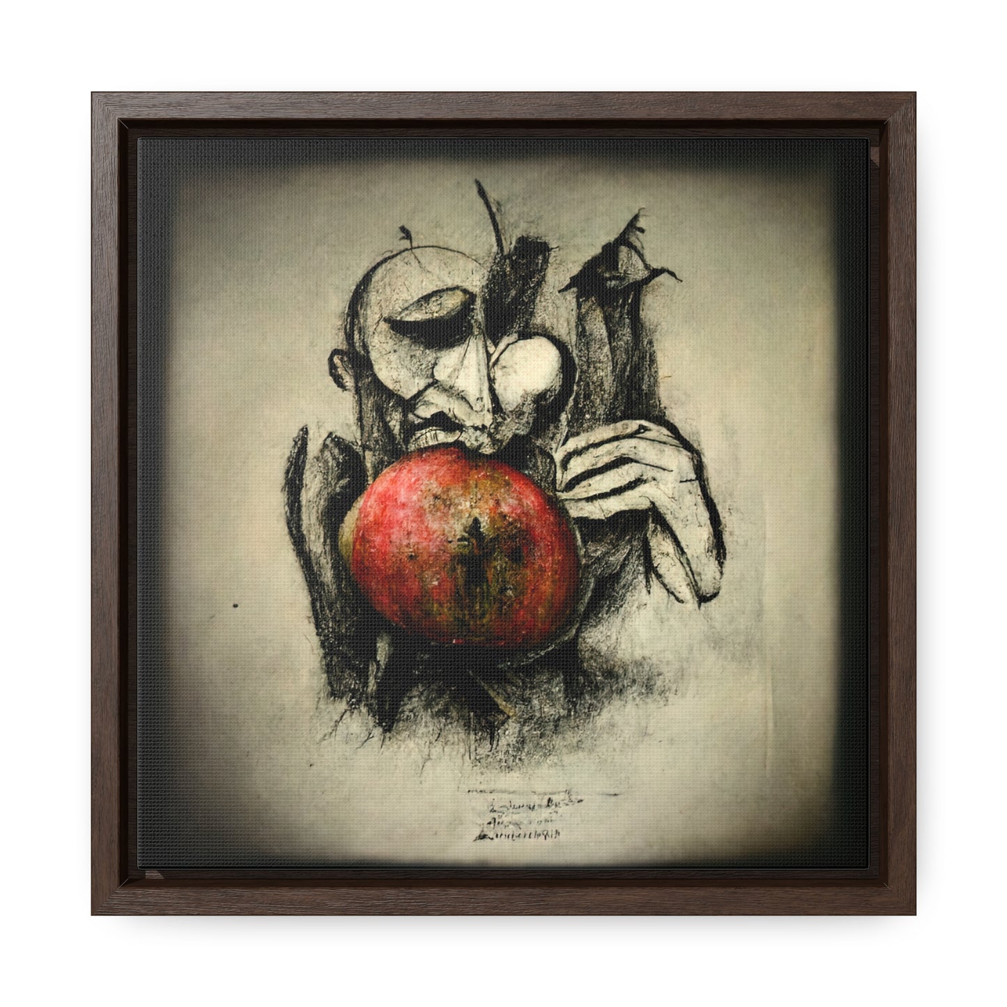 Apple 39, Valentinii, Gallery Canvas Wraps, Square Frame