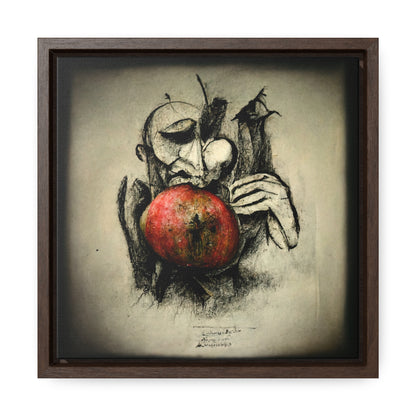 Apple 39, Valentinii, Gallery Canvas Wraps, Square Frame