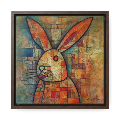 Rabbit 3, Gallery Canvas Wraps, Square Frame