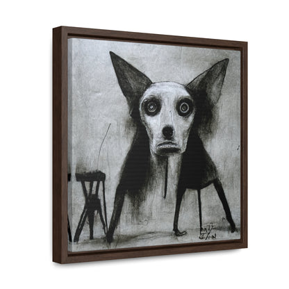 Dogs and Puppies 20, Valentinii, Gallery Canvas Wraps, Square Frame