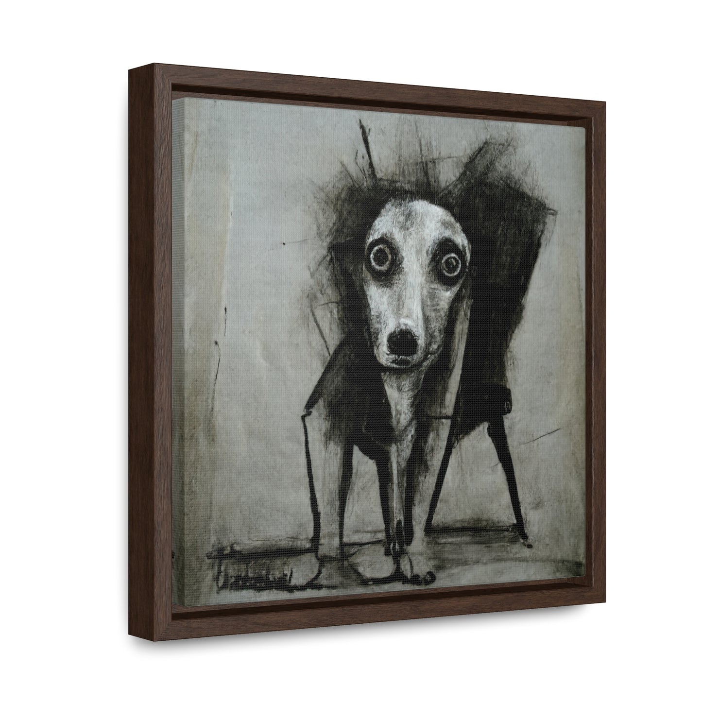 Dogs and Puppies 10, Valentinii, Gallery Canvas Wraps, Square Frame