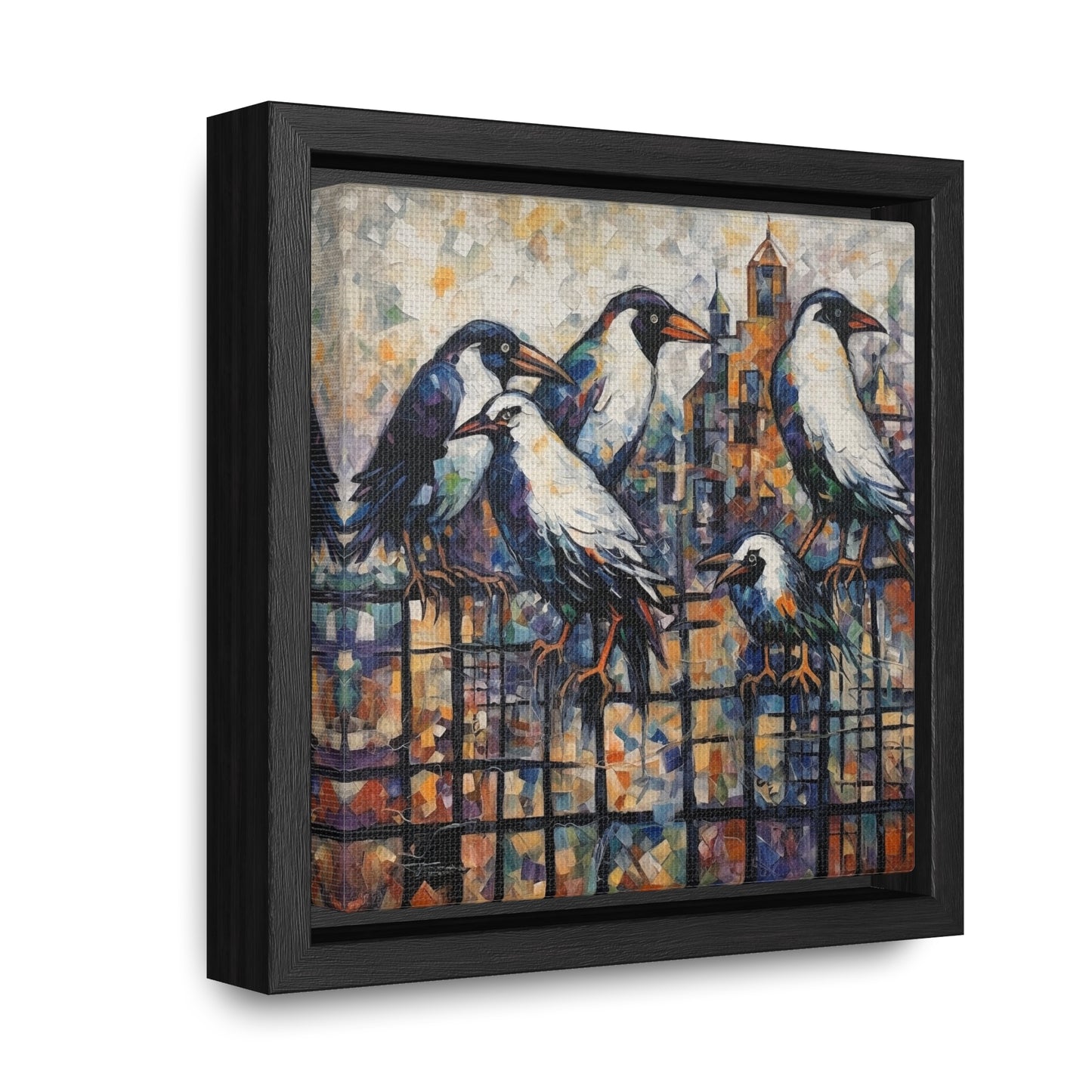 Bird 22, Gallery Canvas Wraps, Square Frame