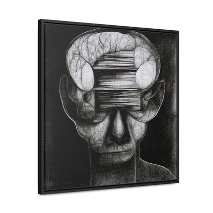 Brain 36, Valentinii, Gallery Canvas Wraps, Square Frame