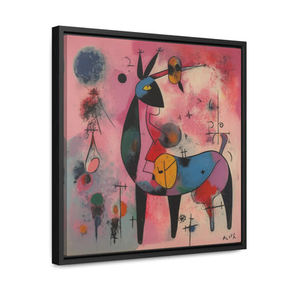 The Dreams of the Child 25, Gallery Canvas Wraps, Square Frame