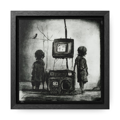 Childhood Wave 8, Valentinii, Gallery Canvas Wraps, Square Frame