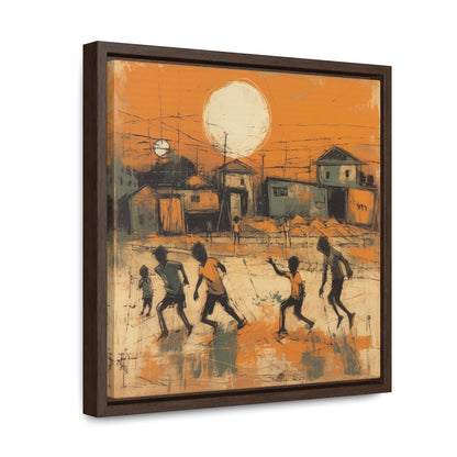 Childhood 37, Gallery Canvas Wraps, Square Frame