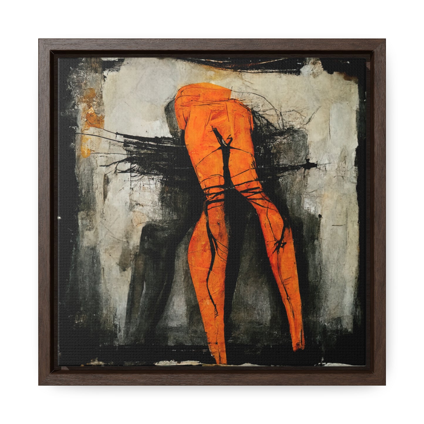 Feet and Drama 20, Valentinii, Gallery Canvas Wraps, Square Frame