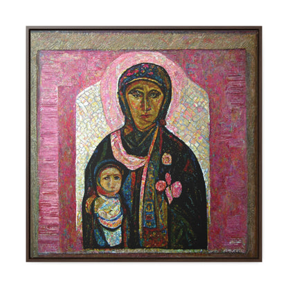 Mary and the Child 27, Valentinii, Gallery Canvas Wraps, Square Frame