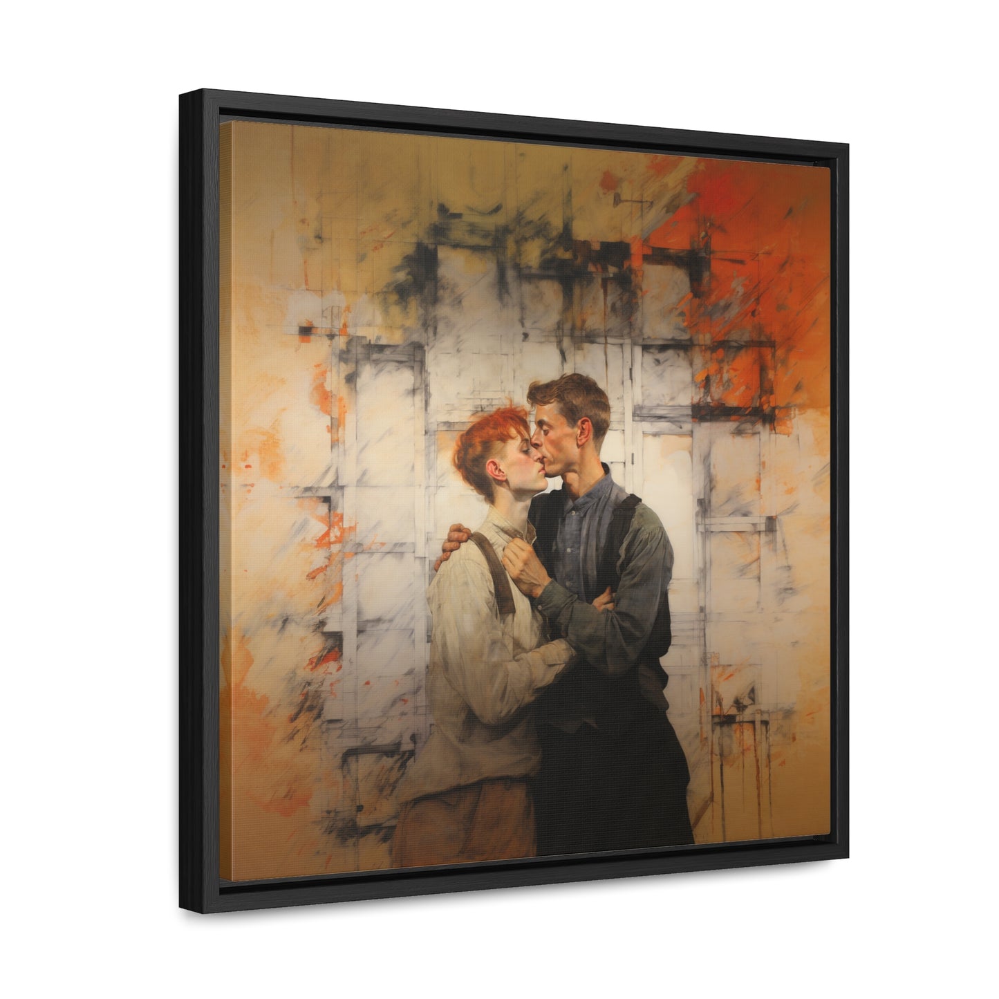 LGBT 4 , Gallery Canvas Wraps, Square Frame