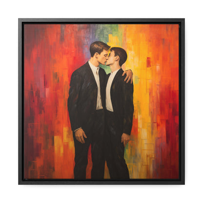 LGBT 8, Gallery Canvas Wraps, Square Frame