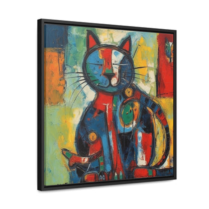 Cat 67, Gallery Canvas Wraps, Square Frame