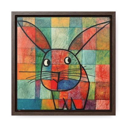 Rabbit 13, Gallery Canvas Wraps, Square Frame