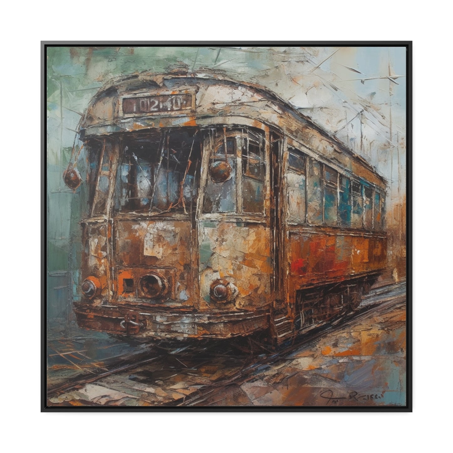 Urban 31, Gallery Canvas Wraps, Square Frame