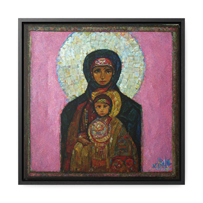 Mary and the Child 26, Valentinii, Gallery Canvas Wraps, Square Frame