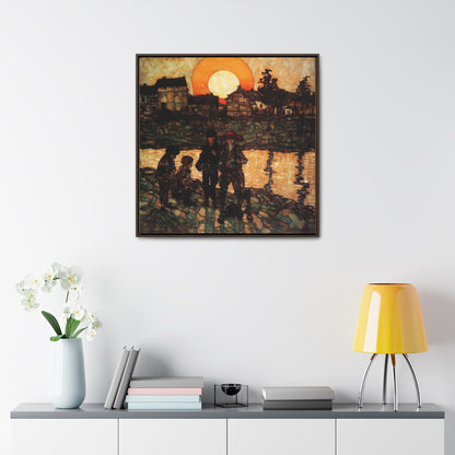 Land of the Sun 44, Valentinii, Gallery Canvas Wraps, Square Frame